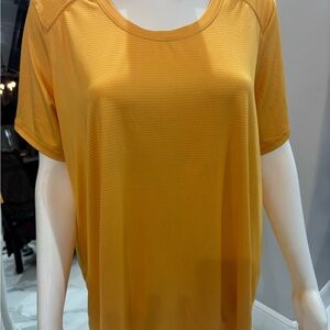 Xersion Women's Short Sleeve Top - Golden Yellow